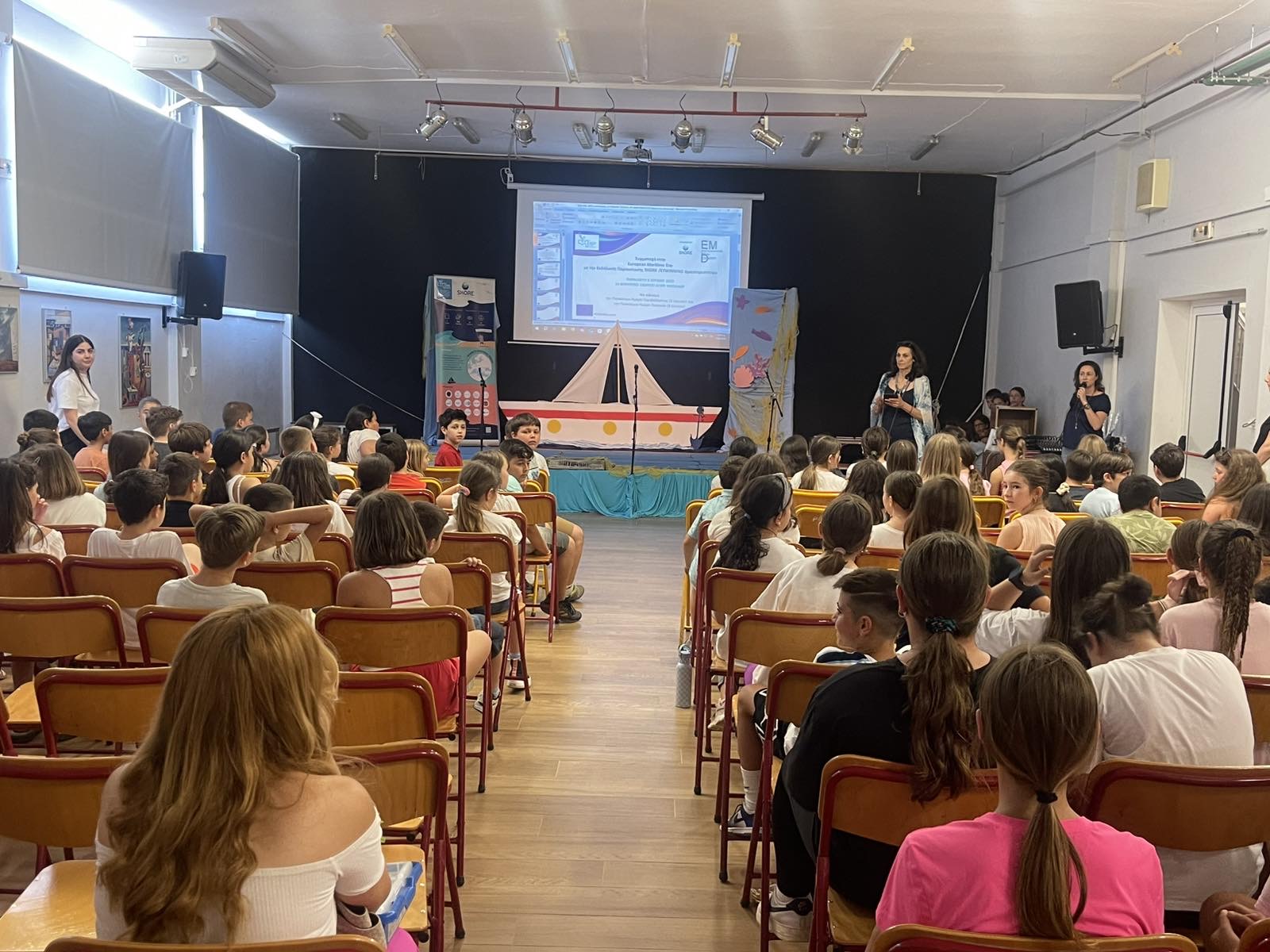 Εορτασμός Παγκόσμιας Ημέρας Περιβάλλοντος & Ωκεανών στο 1ο Δημοτικό Σχολείο Αγίου Νικολάου