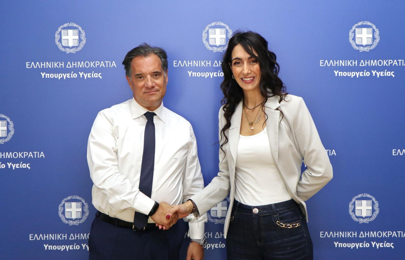 Συνάντηση Κ. Σπυριδάκη με τον Υπουργό Υγείας, κ. Άδωνι Γεωργιάδη