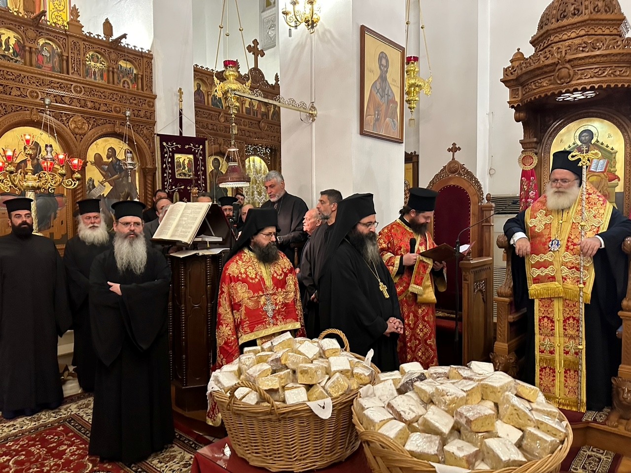 Η κοπή της Βασιλόπιτας της Ιεράς Μητροπόλεως Ιεραπύτνης και Σητείας για το έτος 2026 σε Ιεράπετρα και Σητεία