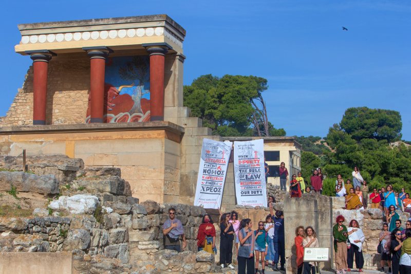 Κινητοποίηση για τη φύση στη Κνωσό