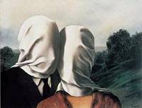 René Magritte 1928, Les Amants, οι εραστές