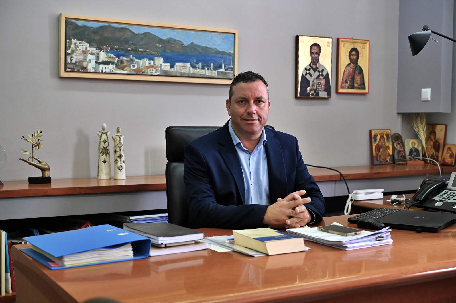 Συνέντευξη δημάρχου Αγίου Νικολάου στον 104fm.gr