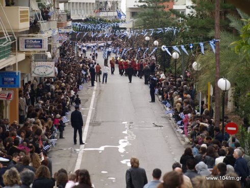 ο οδός Ρούσου Καπετανάκη, είχε την τιμητική της για μια μέρα
