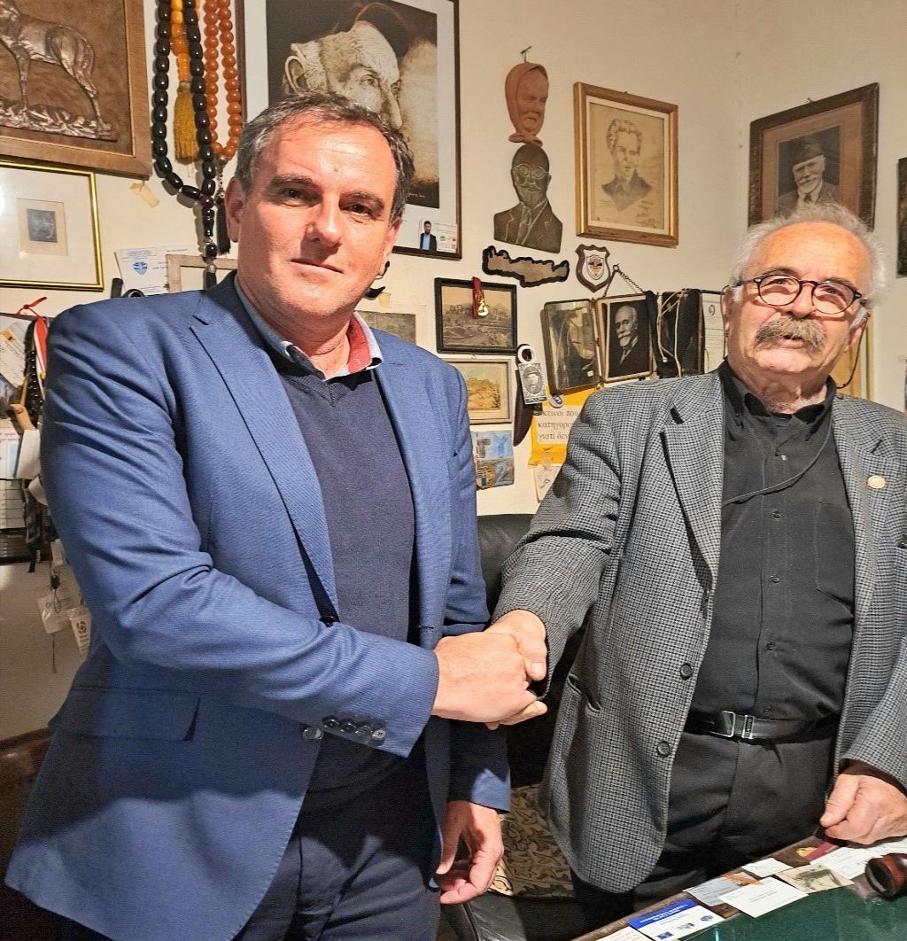 Στην Ένωση Γεραπετριτών Αθήνας ο Αργύρης Πανταζής