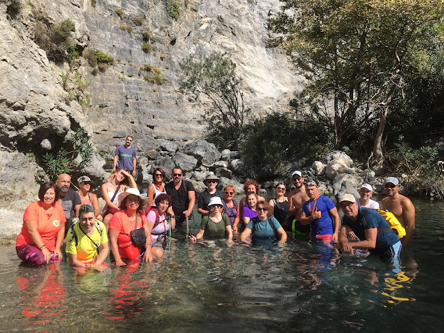 Ποταμοδιάσχιση, φαράγγι Κουρταλιώτη, παραλία Πρέβελη