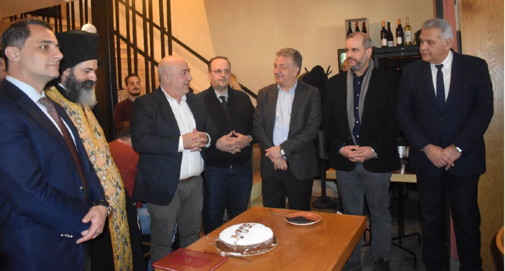 κοπή Πρωτοχρονιάτικης πίτας της Αναπτυξιακής Κρήτης