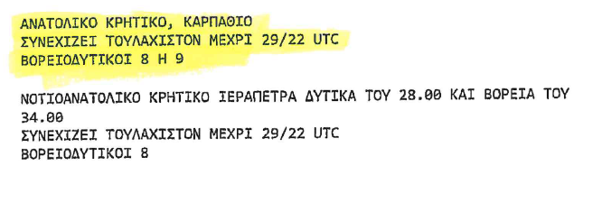 Θυελλωδών ανέμων συνέχεια