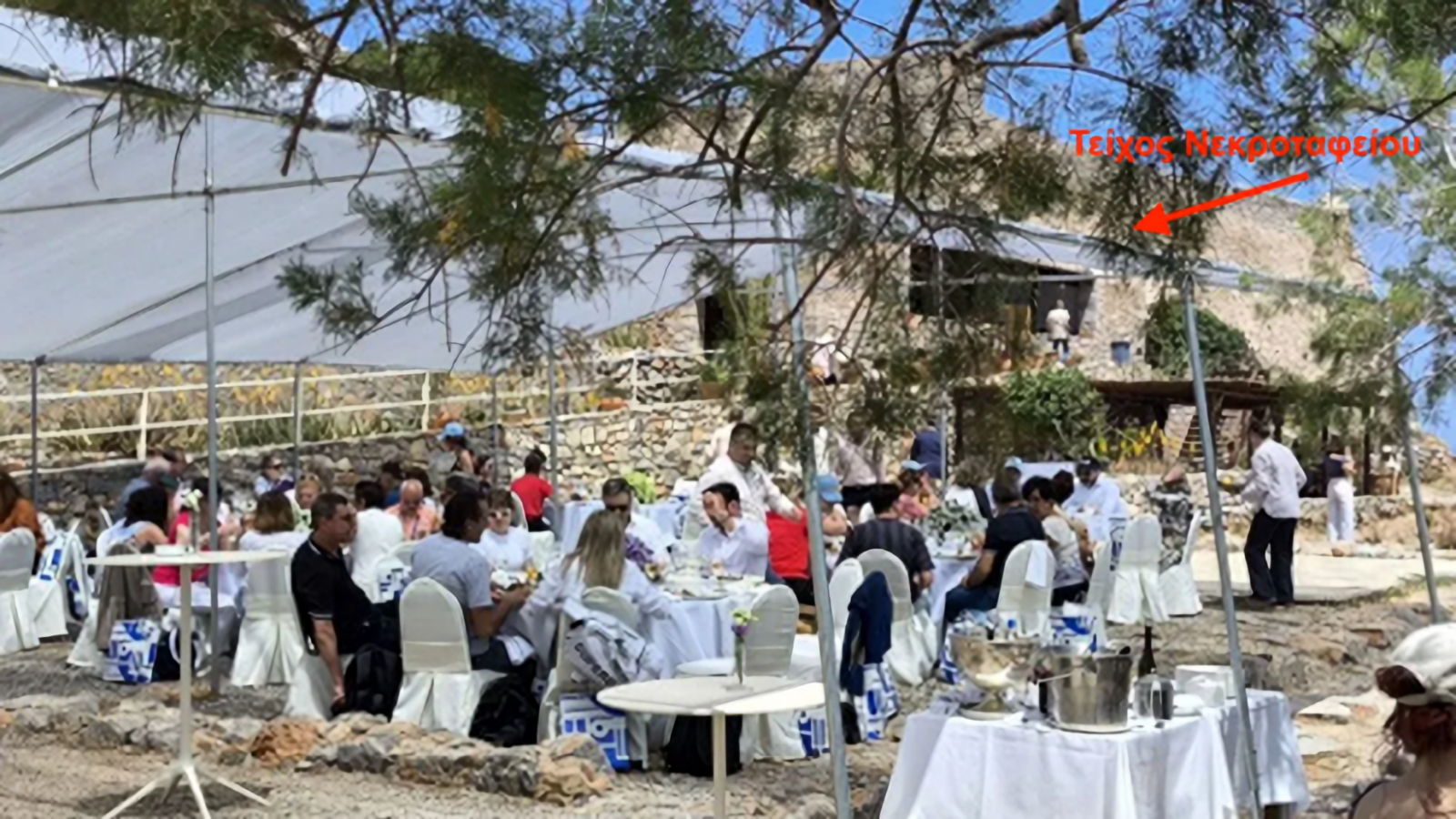 Ανεπίτρεπτη εμπορευματοποίηση της Σπιναλόγκας: Ερώτηση Κατερίνας Σπυριδάκη και Νάγιας Γρηγοράκου για τη δεξίωση στον αρχαιολογικό χώρο