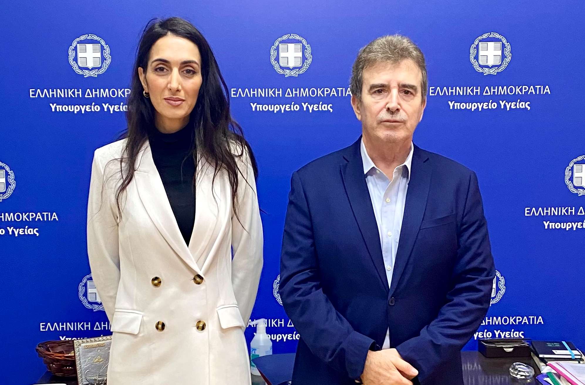 Συνάντηση Κατερίνας Σπυριδάκη με τον Υπουργό Υγείας: Υποστελέχωση των Νοσοκομείων του Λασιθίου και τα Αιτήματα των Εργαζομένων στο Επίκεντρο