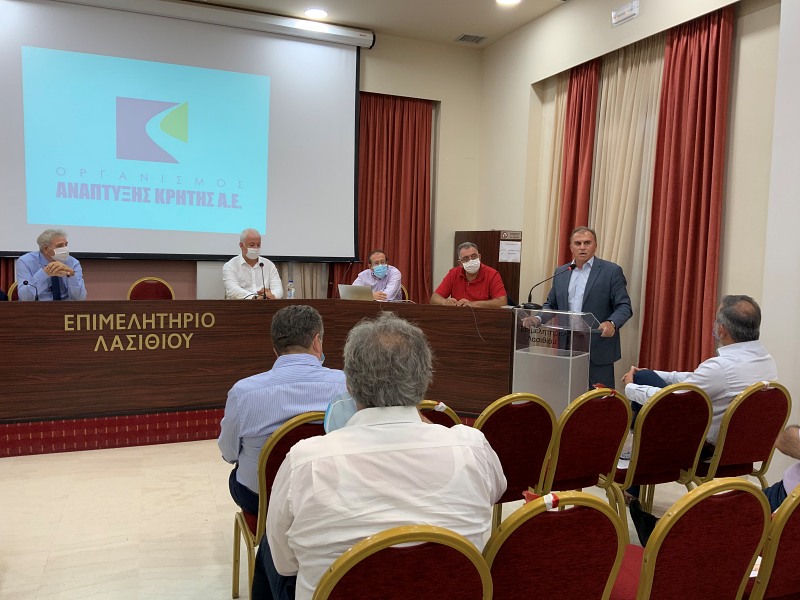 Καλαντζάκης: Απαιτούμε την άμεση χρηματοδότηση του ΒΟΑΚ στο Νομό́ Λασιθίου