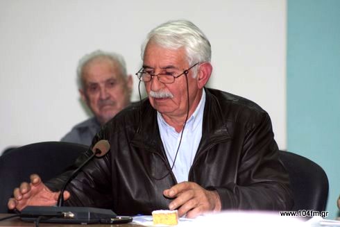 ο πρόεδρος της Δ.Α.Ε.Α.Ν. Γιώργος Βάρδας