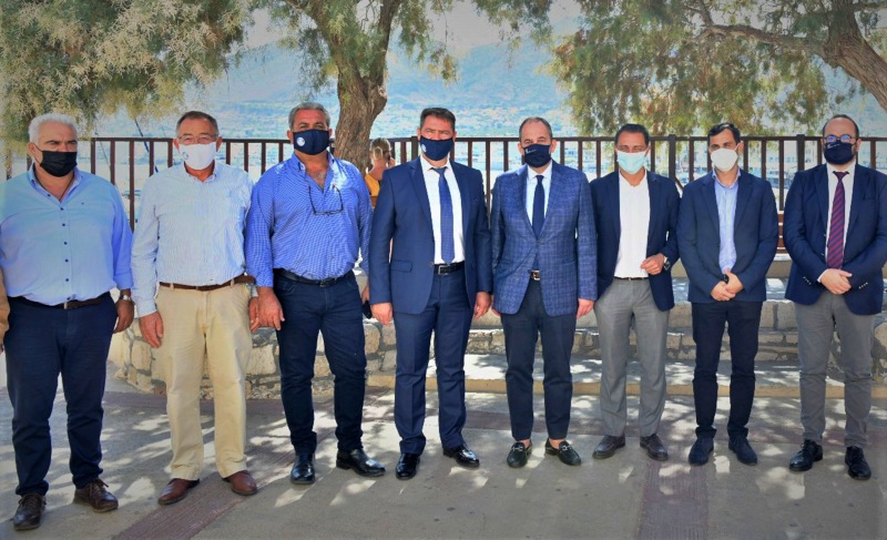 Περιοδεία Πλακιωτάκη στην ανατολική Κρήτη, εξαγγελίες έργων