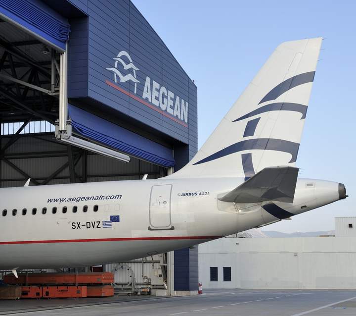 Ευχαριστήριο στην Aegean Airlines