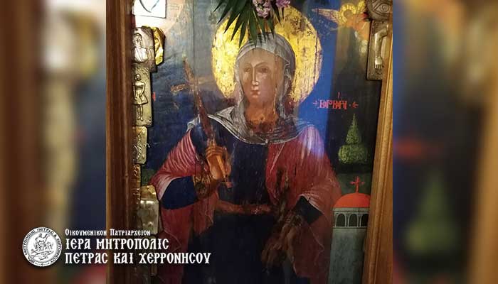Η Εορτή της Αγίας μεγαλομάρτυρος και θαυματουργού Βαρβάρας