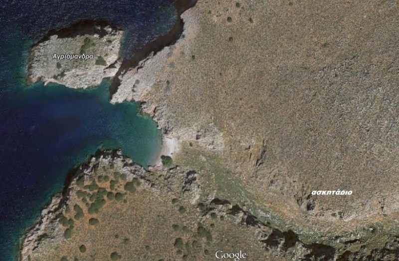 ο κόλπος και η θέση του ασκητάριου