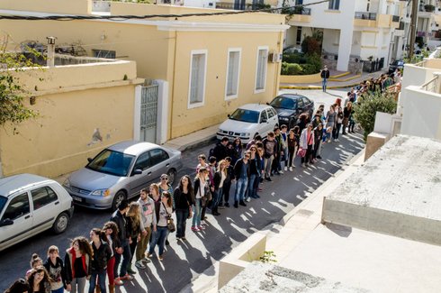 ανθρώπινη αλυσίδα Ιεράπετρα