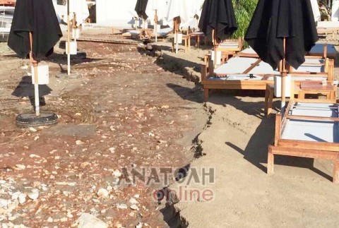 Αμμούδι, ασθενοφόρα, Μάτι, ανάπλαση λίμνης