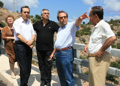 από αριστερά, Μπρεδάκη (πίσω), Αναστασάκης, Καρχιμάκης, Αγαπάκης