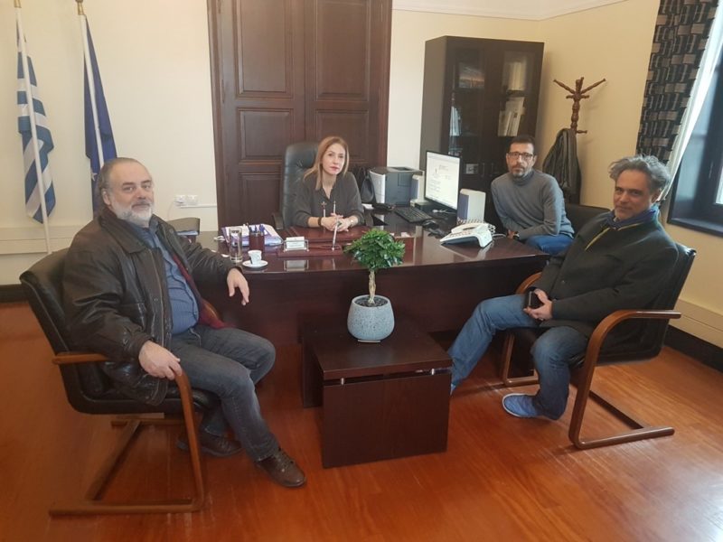 Συνάντηση της Συντονίστριας Αποκεντρωμένης Διοίκησης με τον Περιφερειακό Διευθυντή Εκπαίδευσης 