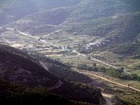 Η υπό κατασκευή λεκάνη του φράγματος