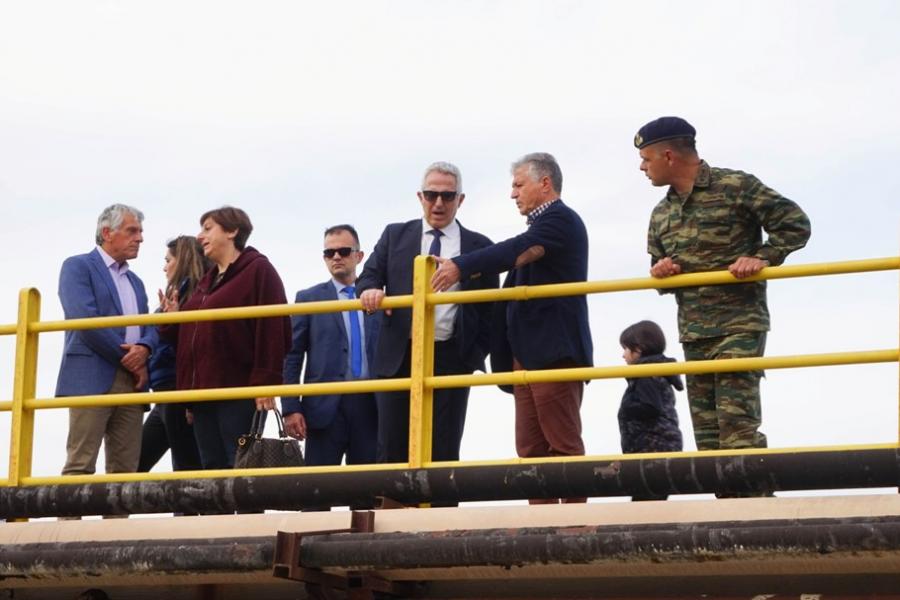 Με τον Υπουργό Άμυνας συναντήθηκε η Αντιπεριφερειάρχης Λασιθίου