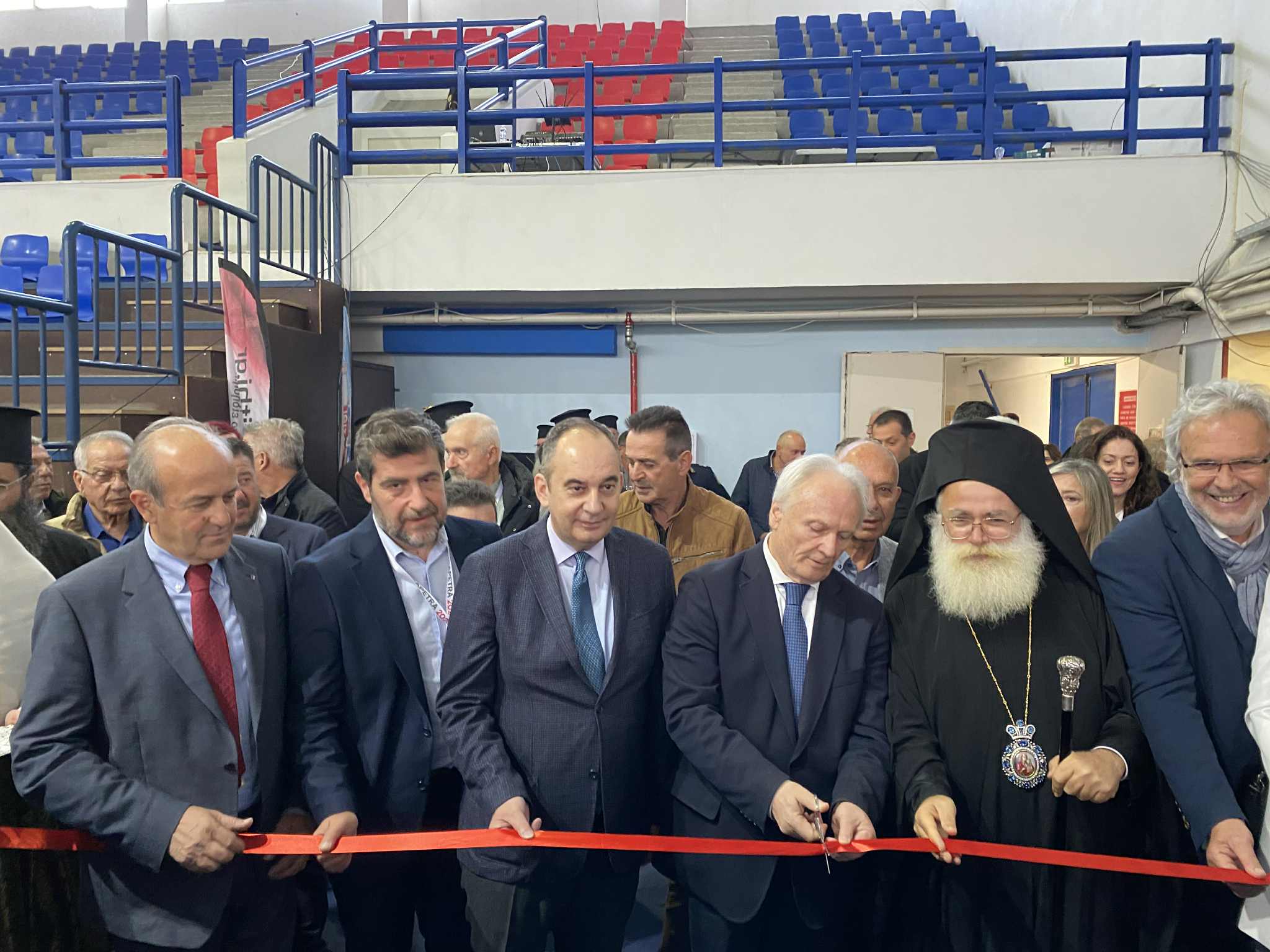 εγκαίνια της 1ης Έκθεσης Αγροτικών Προϊόντων Ιεράπετρας