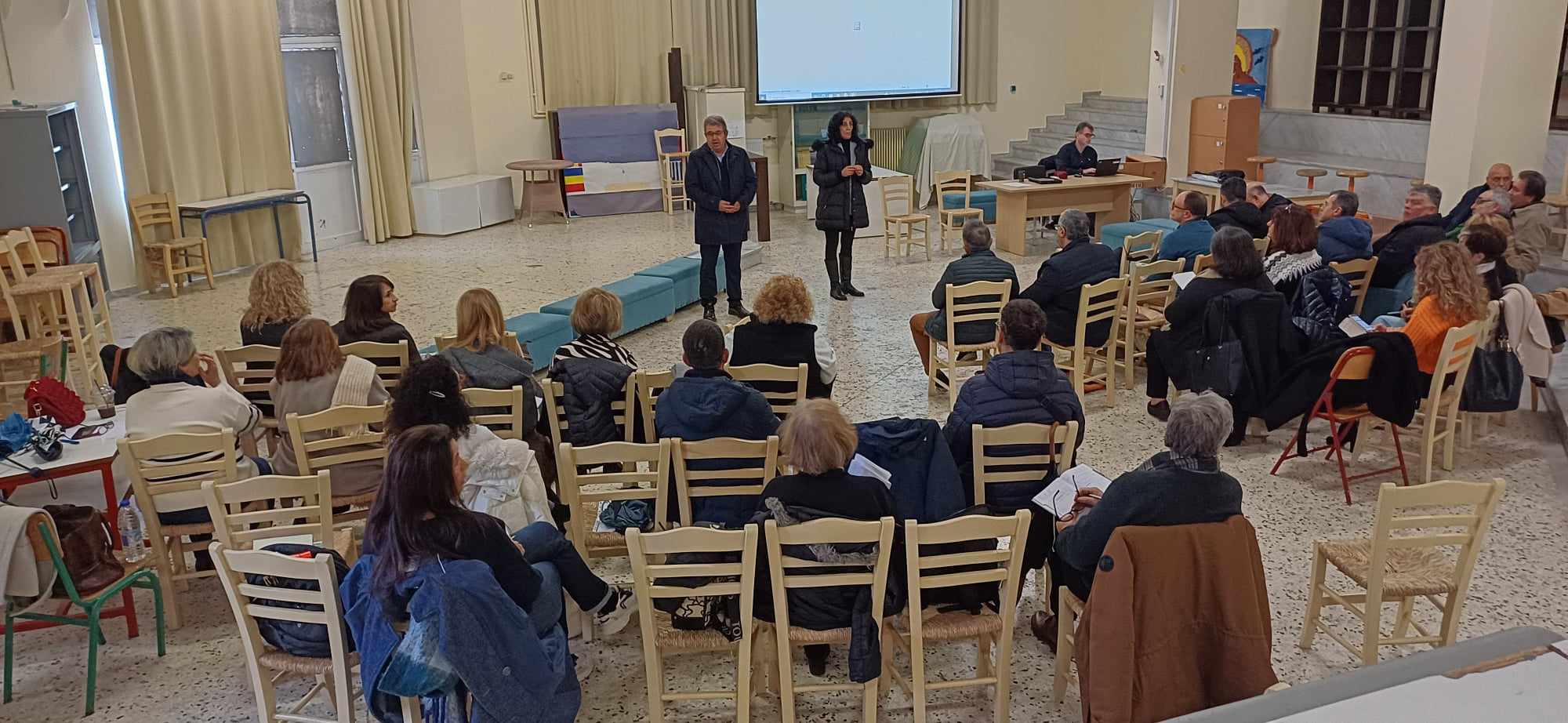 ενημερωτική συνάντηση για την αξιολόγηση του δεύτερου μέρους των εκπαιδευτικών