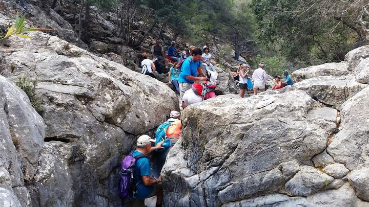 Πεζοπορία στο φαράγγι της Κριτσάς