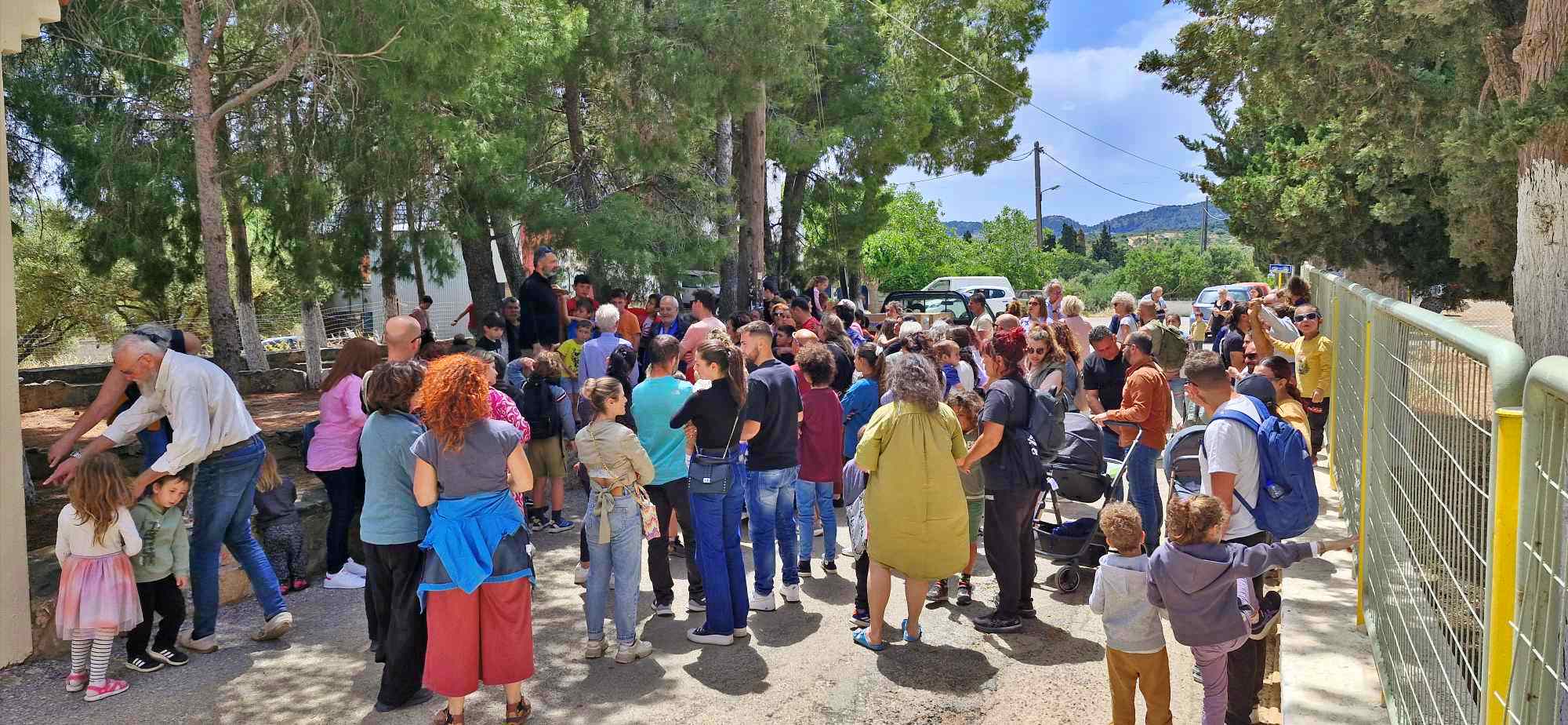 απελευθέρωση αρπακτικών πτηνών στον Κρούστα