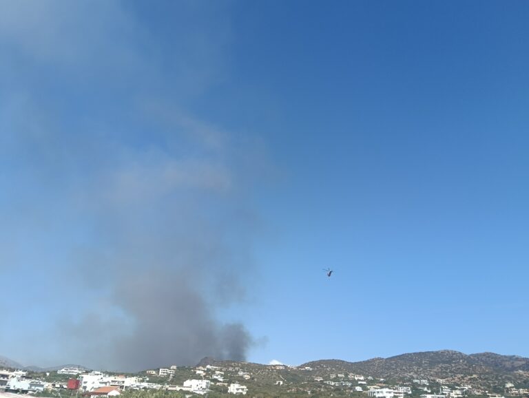 Φωτιά στον ΧΥΤΑ Αγίου Νικολάου