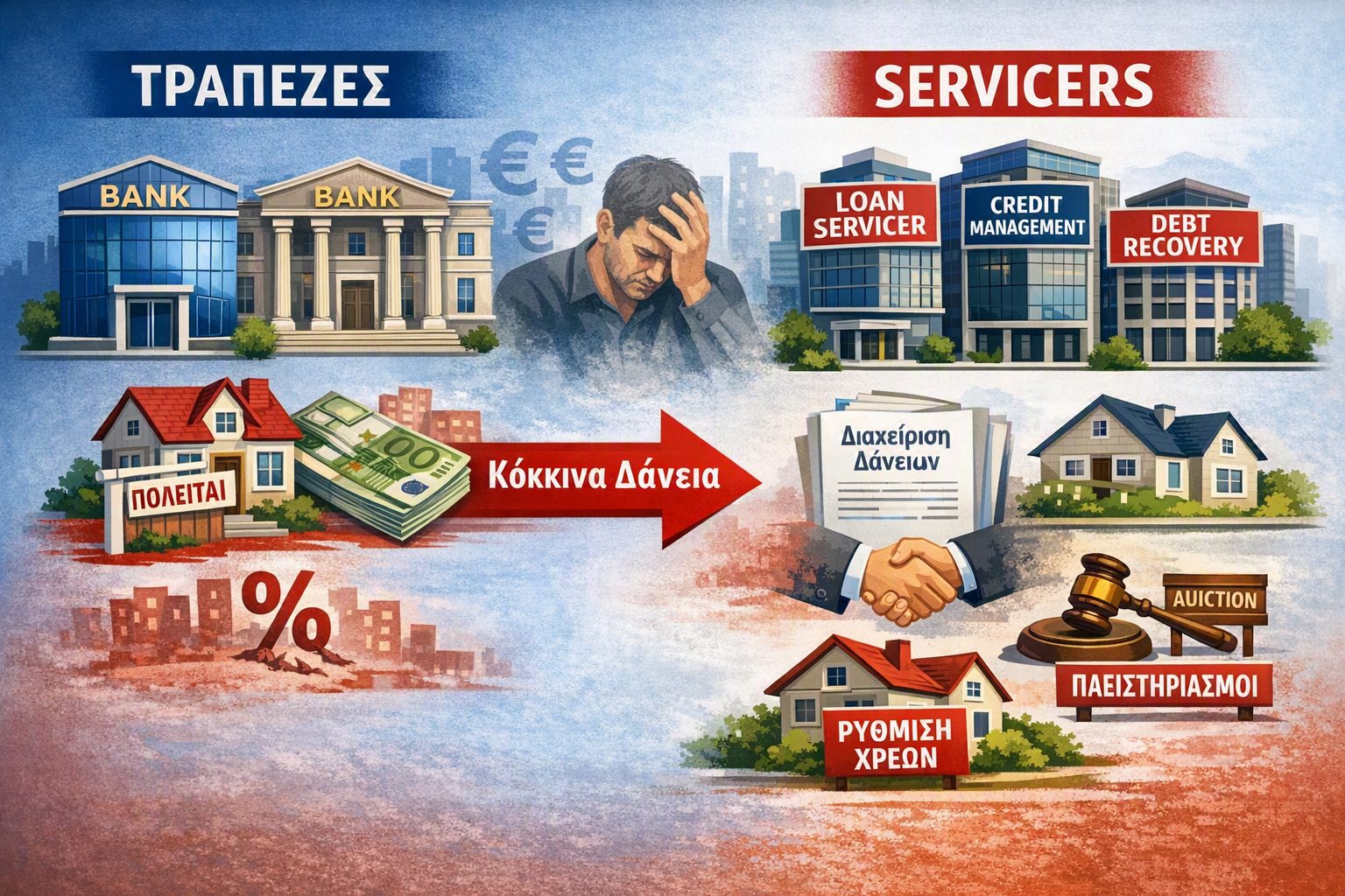 Μύθοι και αλήθειες για την τροπολογία για τα κόκκινα δάνεια