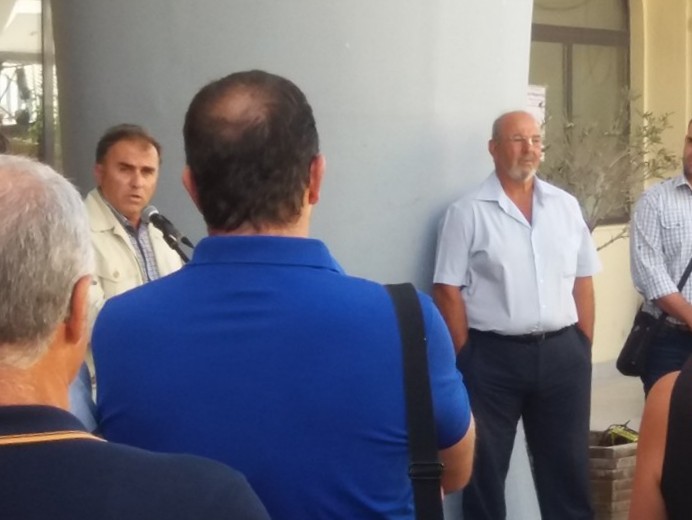 συμπαράσταση στην Ιεράπετρα από ΛΑ.Ε. Λασιθίου