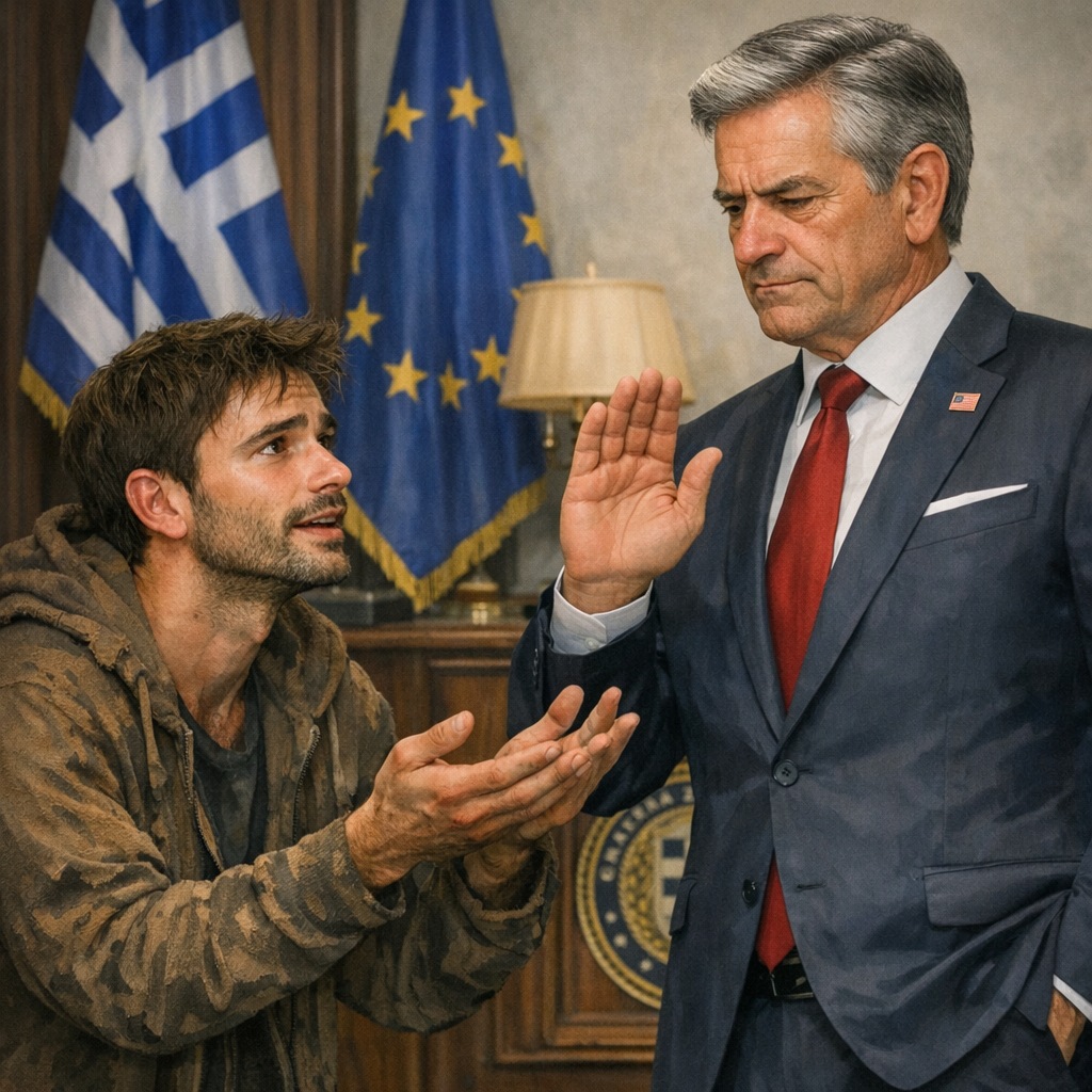 «Δώσε και σε εμένα μπάρμπα»