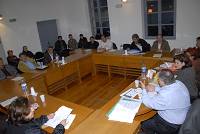 Κατά τη διάρκεια της συνεδρίασης