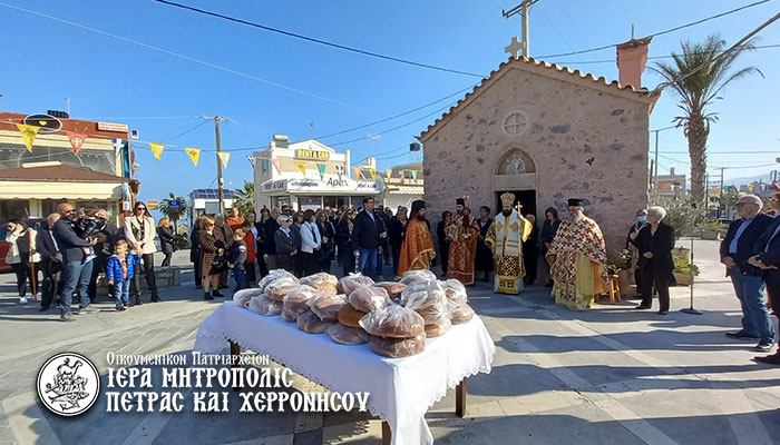 Η Σταλίδα πανηγύρισε τον Πολιούχο και Προστάτη της