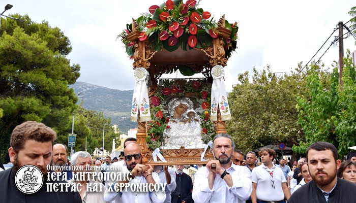 Πανευφρόσυνος ο εορτασμός της Κοιμήσεως της Θεοτόκου στη Νεάπολη