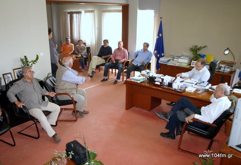 από τη συνεδρίαση της επιτροπής αγώνα