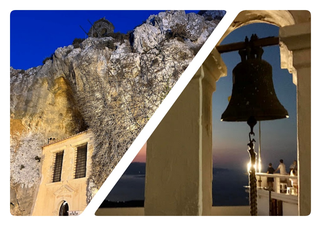 απογευματινή πεζοπορία προς τη Μονή Παναγίας Φανερωμένης