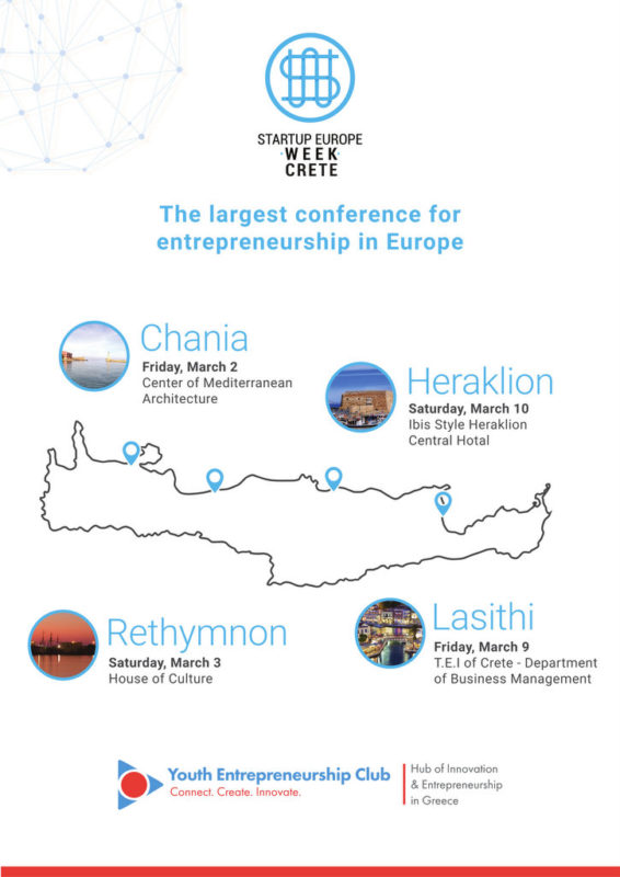 To Startup Europe Week Crete για πρώτη φορά στον Άγιο Νικόλαο
