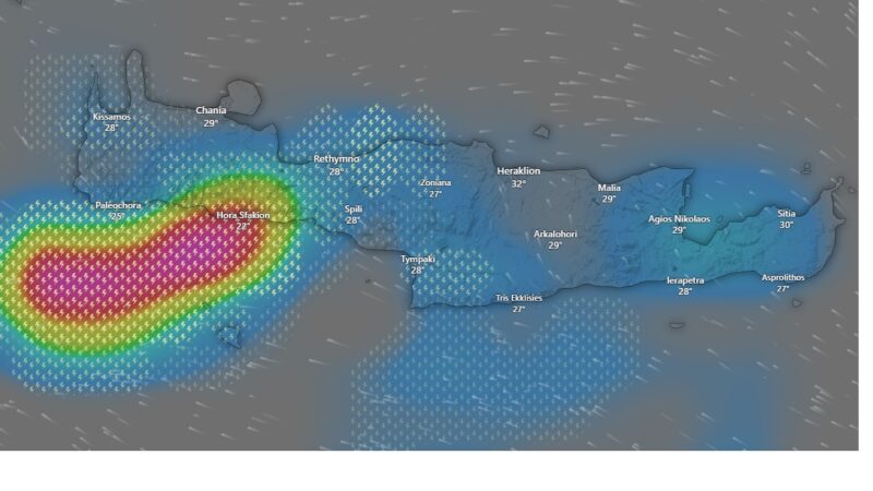 Έκτακτο Δελτίο Επικίνδυνων Καιρικών Φαινομένων