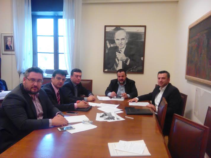 ο βουλευτής σε συνάντηση του
