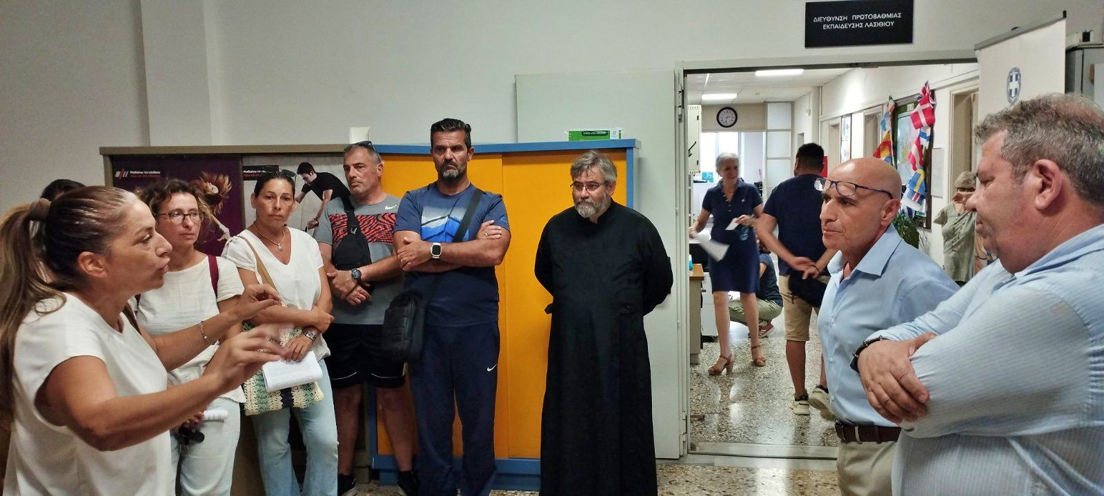 Δήλωση του Γιώργου Φιλιππάκη για την κινητοποίηση / επίδοση ψηφίσματος την Τετάρτη 18/9 στις Διευθύνσεις Α’βάθμιας και Β’βάθμιας Εκπαίδευσης Λασιθίου