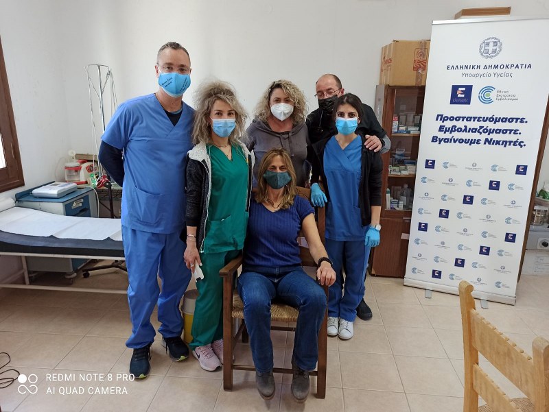 Το εμβόλιο της ελπίδας στο νοτιότερο άκρο της Ευρώπης