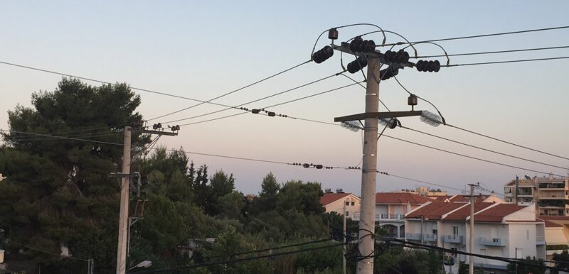 διακοπή ρεύματος στη περιοχή κόμβου Κριτσάς