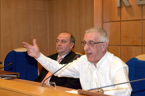 Νικήτας Κακλαμάνης από τη συνεδρίαση της ΚΕΔΚΕ (ΑΠΕ)