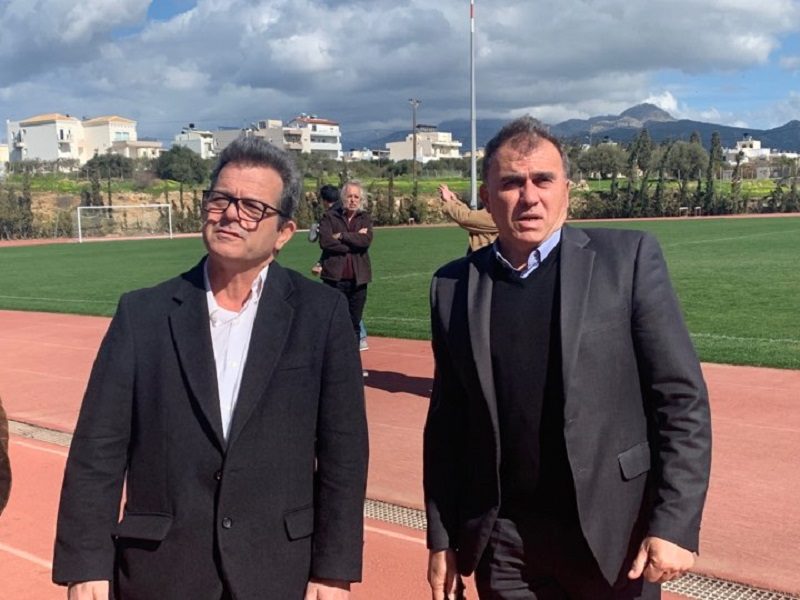 Συναντήσεις Συναδινού στο Λασίθι