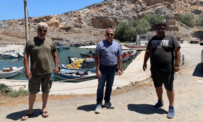 Νέες εργασίες ξεκινούν στο αλιευτικό καταφύγιο Παχειάς Άμμου