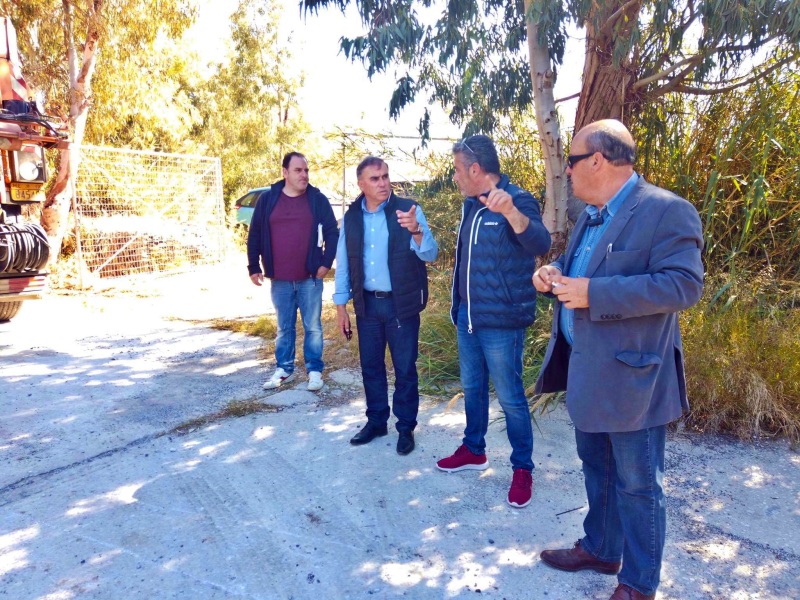Επίσκεψη του Δημάρχου Ιεράπετρας στην κοινότητα Μύρτου