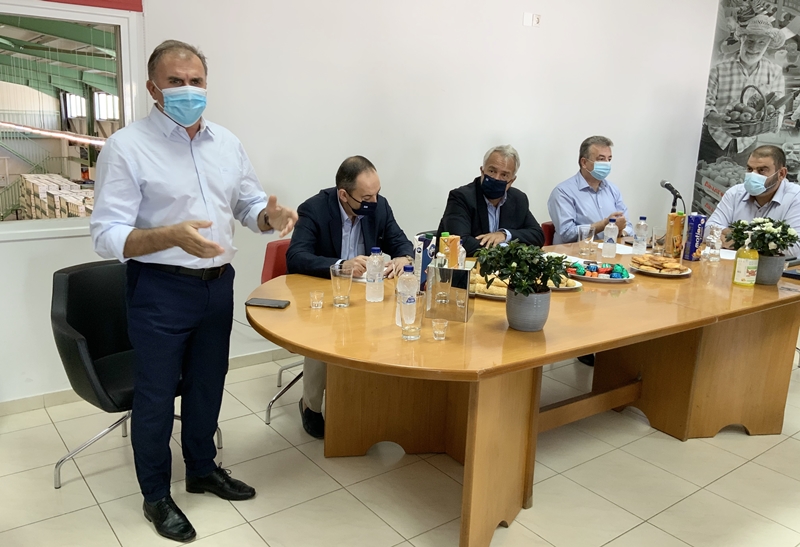 Συνάντηση Βορίδη με τους αγρότες της Ιεράπετρας