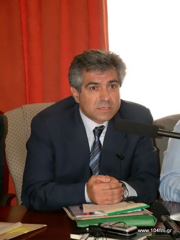 ο υφυπουργός αγροτικής ανάπτυξης και τροφίμων, βουλευτής Λασιθίου Πα.Σο.Κ., Μιχάλης Καρχιμάκης
